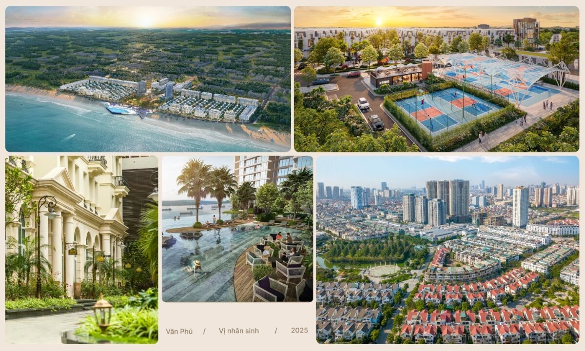 Phát triển dự án bất động sản của Văn Phú gắn liền với triết lý vị nhân sinh - Ảnh: Văn Phú